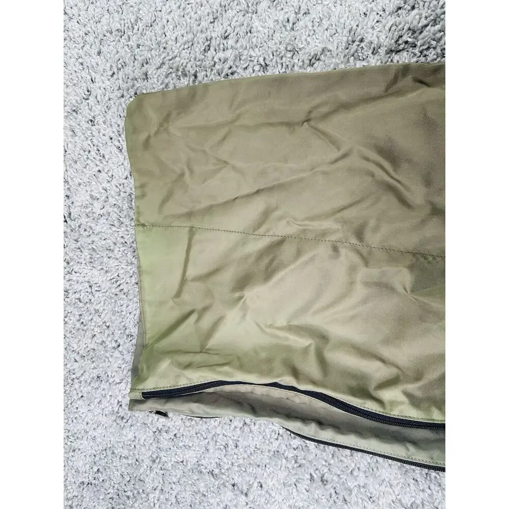 Zippered Bag Pouches Organizer 3 Pack Bundle Set Green Luggage Organizer 14